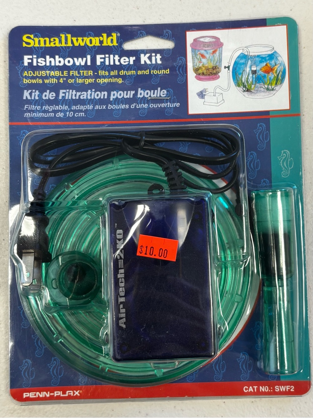 Penn-Plax Smallworld Fishbowl Filter Kit